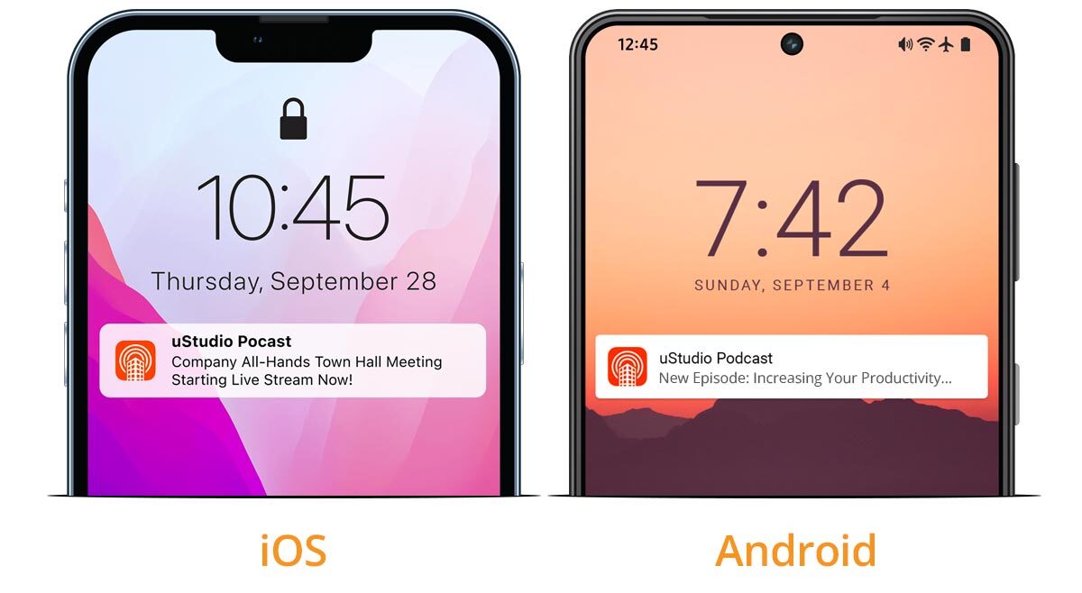 Mobile Push Notifications – uStudio