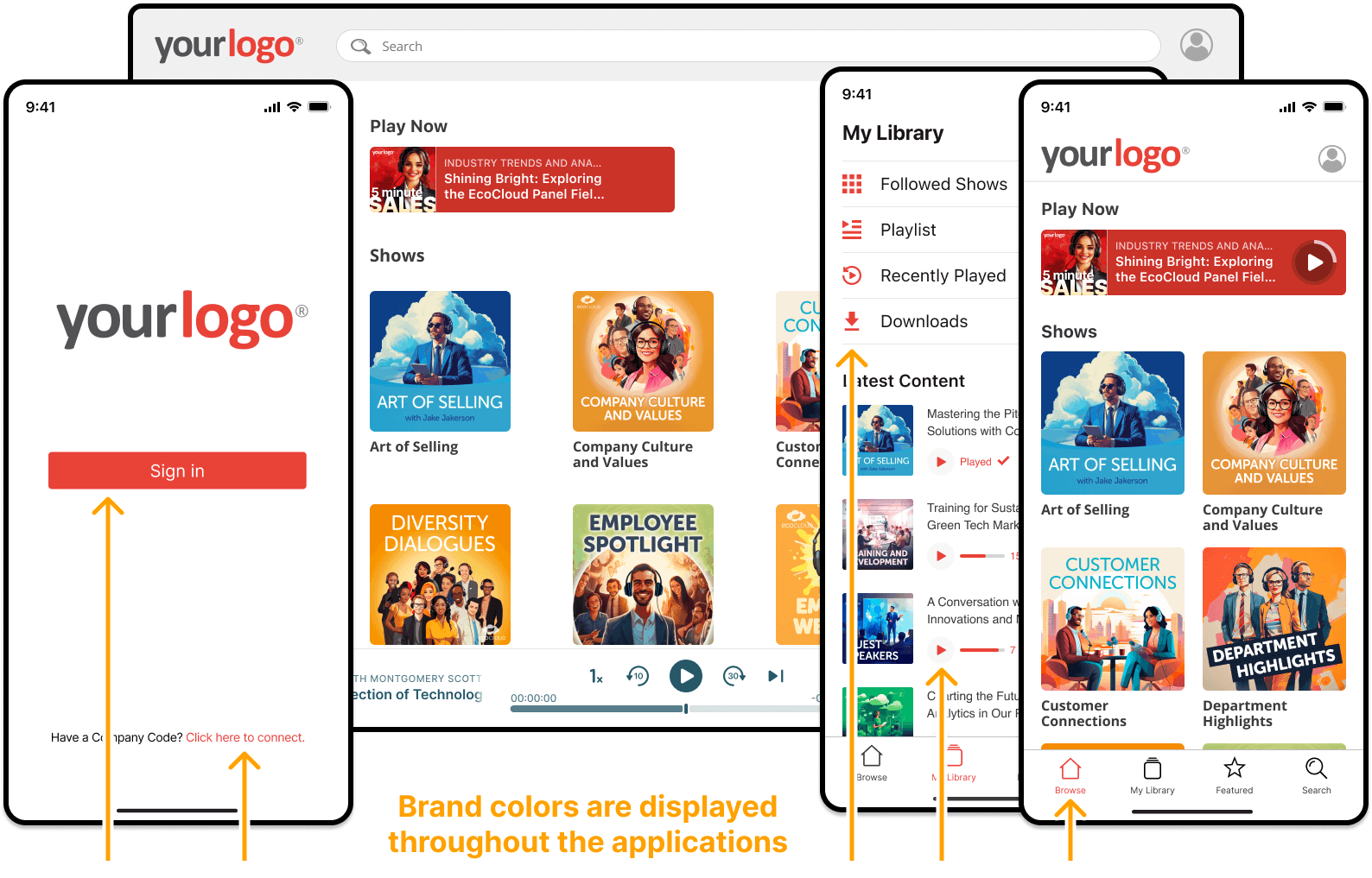 Application Logo and Brand Color Screenshot.png